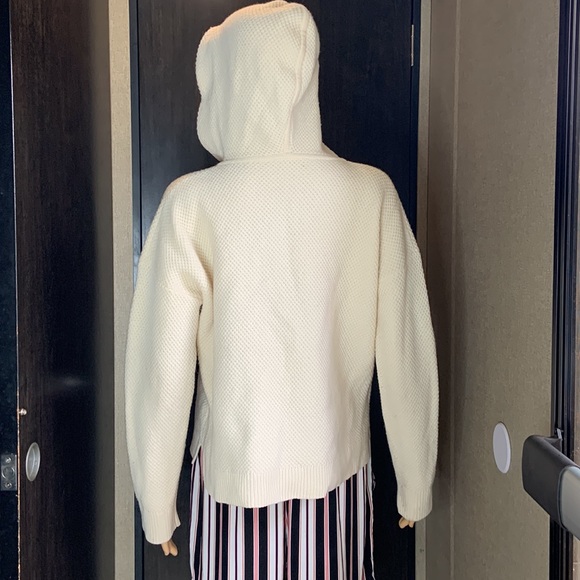 Madewell Jameson Lace Up Merino Wool Sweater - Picture 5 of 13